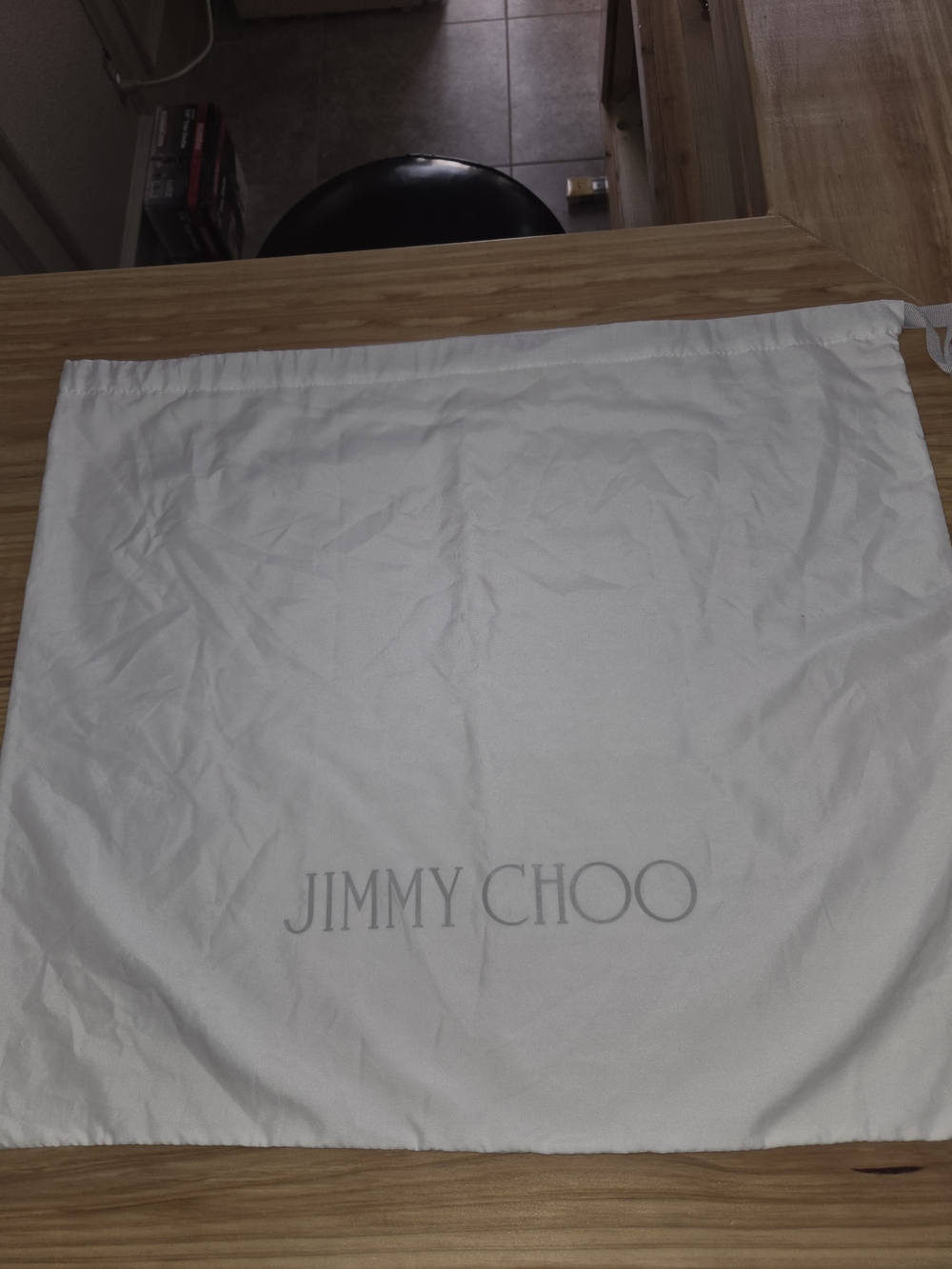 Jimmy Choo White Dust Bag 19.5 H X 22 W - Picture 5 of 5